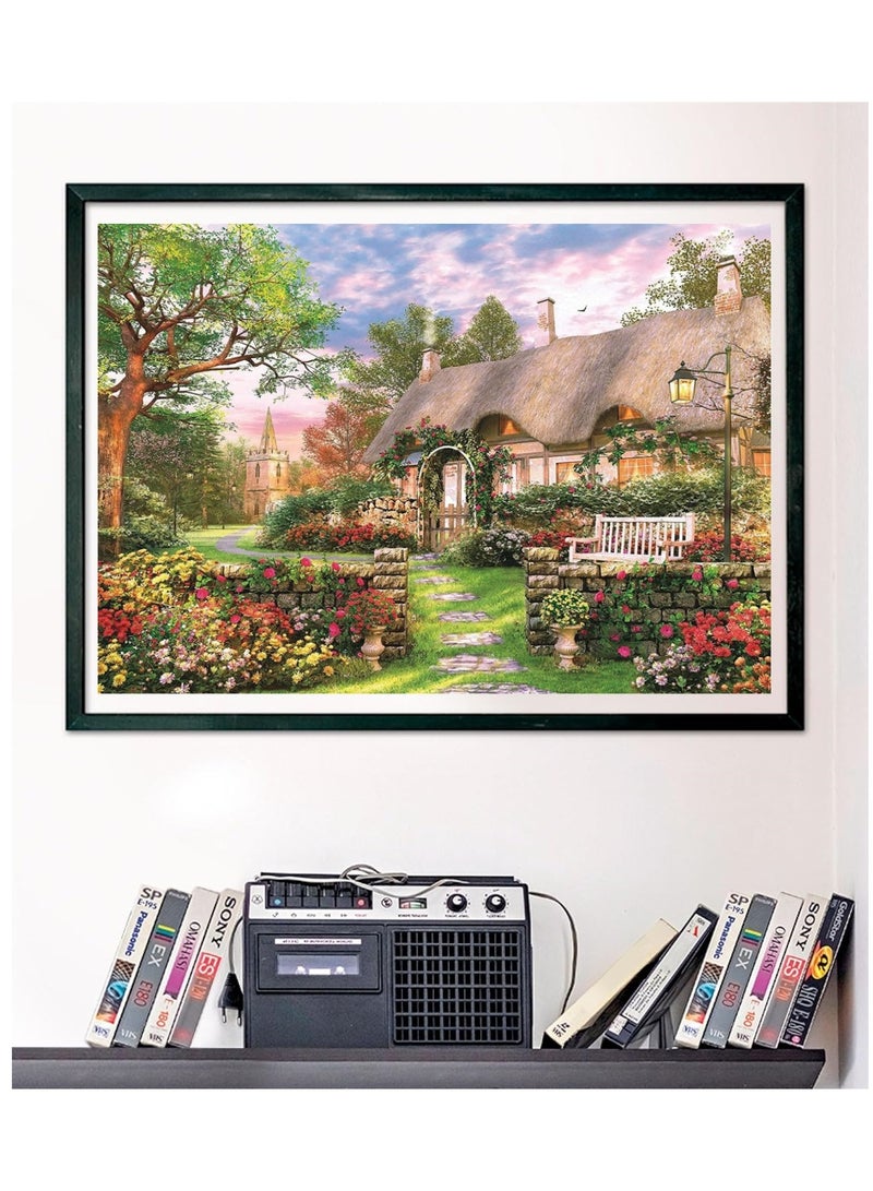 Anna 1000-Piece European Garden Scenic Puzzle - A Captivating Mind Challenge - Image 4