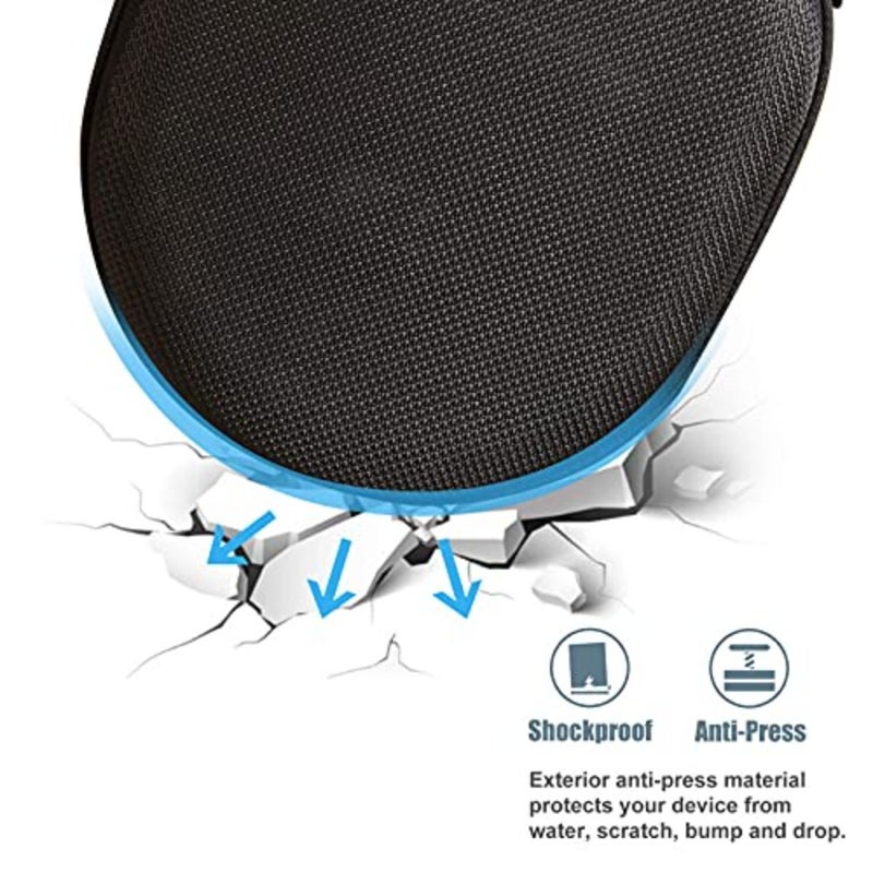 Hard Travel Case for Sony Headphones - Fits WH-CH720N/WH-CH710N/WH-CH520/WH-CH510/WH-1000XM5/WH-1000XM4/WH-XB910N Bose 700, Carrying Bag with 2 Dust Covers - Image 5