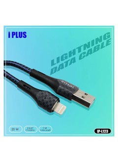 iPlus Lightning Cable 20W Fast Charging Data Cable For  AppIe,  1 Meter Charge And Sync With Breathing Light iPlus ip-L123 - pzsku/Z52F6AA3038450C91D441Z/45/_/1686741613/d03a78a9-19c2-4dbb-85a4-77c20ca947bd