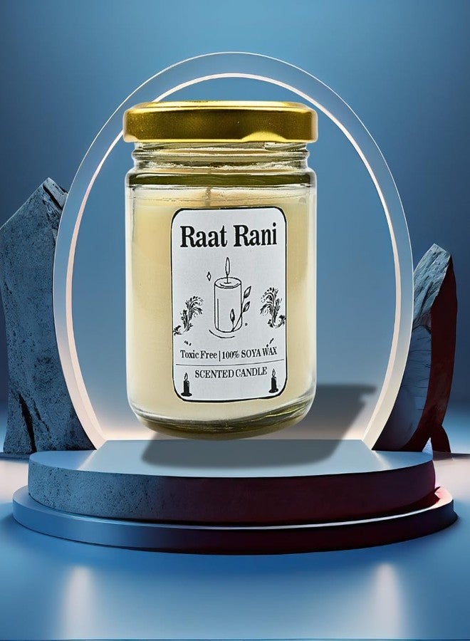 Dhyan Dhuni Raat Rani Scented 100% SOYA Wax Candle | Toxic Free | Love, Motivation, Cristmas - Image 2