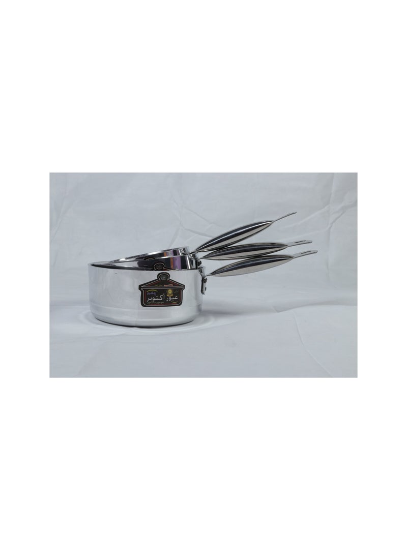 Obour October October Classic 3 Piece Aluminum Casserole Set Without Lid TKKH026 - Image 2