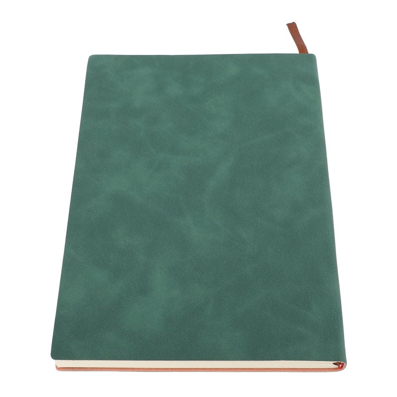 100 Sheet Notebook PU Leather A5 Lined Notebook Portable Lightweight Journal Notebook for Note Taking Business Office Dark Green - Image 5