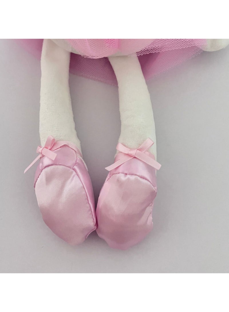 1pc 42cm Cute Rabbit Wear Cloth With Dress Plush Toy Stuffed Soft Animal Dolls Ballet Rabbit For Baby Kids Birthday Gift - Image 4