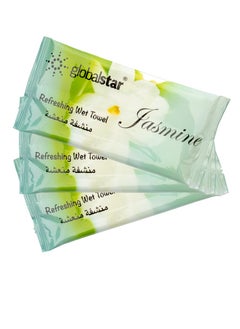 globalstar Refreshing Wet Towel with Jasmine  25pcs  - Image 1