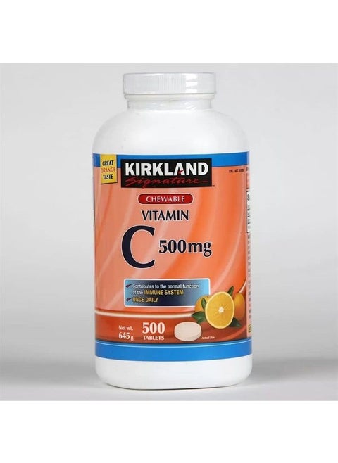 Kirkland Vitamin C 500Mg 500Tablets
