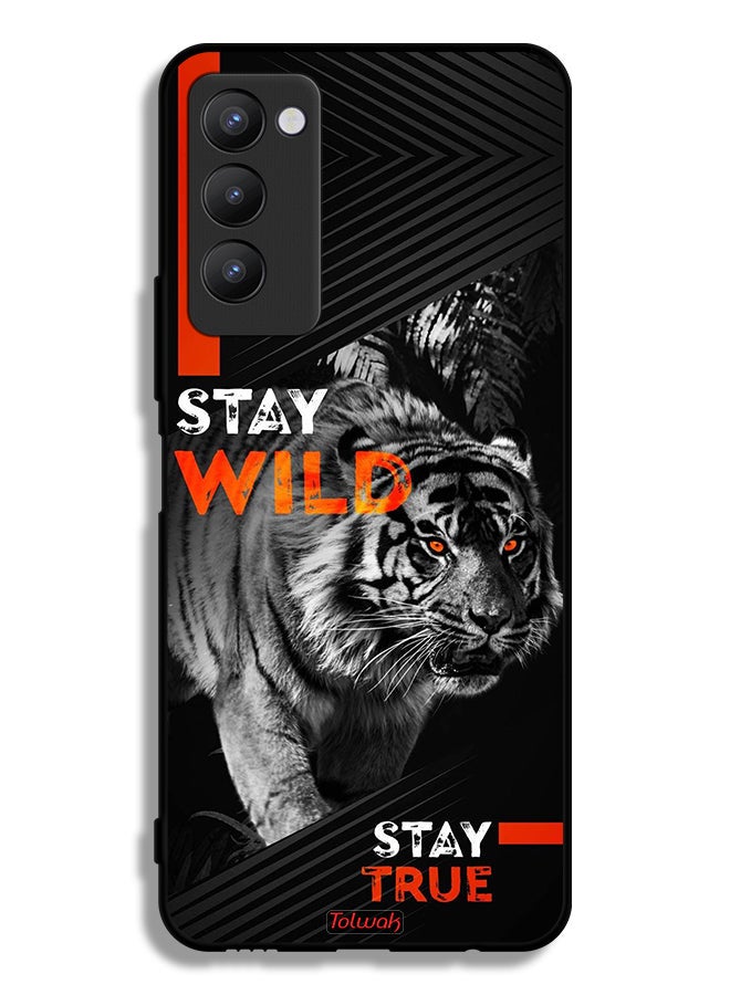 Tolwak Tecno Camon 18P Protective Case Cover Stay Wild Stay True  - Image 2