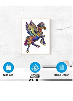 Y&D Wooden Jigsaw Puzzles 3D Animals Shaped Best Gift for Adults and Kids DIY Puzzle Piece Colorful Unique Tianma Puzzles  - Image 4