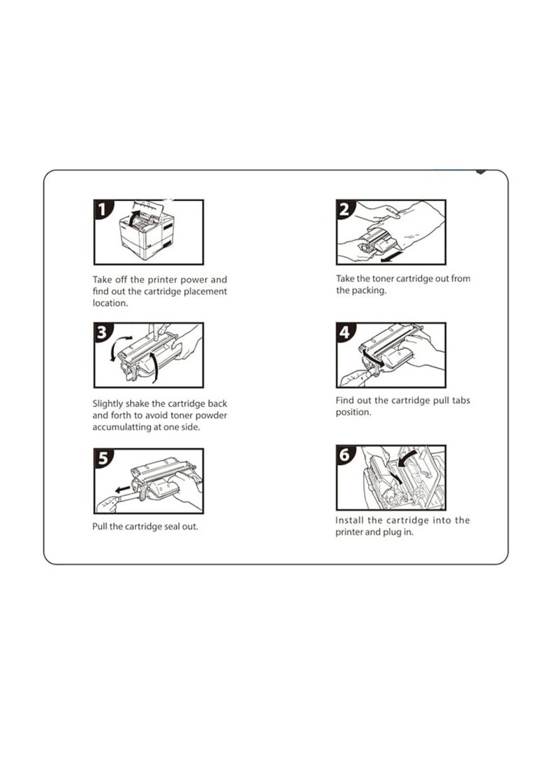 Terabyte 207A مع شريحة أحدث متوافقة مع خراطيش الحبر W2210A W2211A W2212A W2213A لطابعة Color LaserJet Pro M255dw MFP M282nw M283cdw M283fdw (أسود) - Image 2