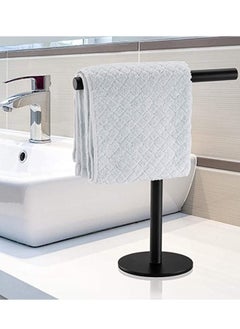 Generic Towel Rack, 304 Stainless Steel Towel Rack, Countertop Vertical Floor Standing Towel Bar, Bathroom Bathroom Paper Towel Holder, Kitchen Hanger, Stainless Steel T-Shaped Towel Holder  - Image 5