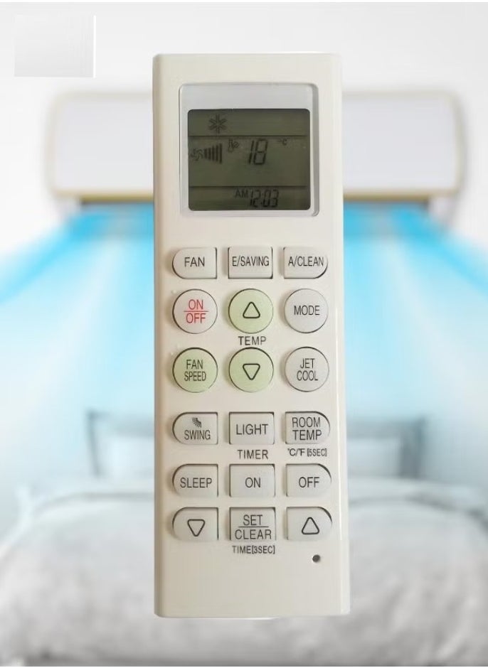 ELTRAZONE Replacement Air Conditioner Remote Control AKB73315611, AKB73756207, AKB35149807, AKB73635606, AKB73795706, AKB35149813 A/C – Universal Remote for Various A/C Models, Easy Setup, No Programming Required, Durable & Reliable, Ideal for Home & Office - Image 2