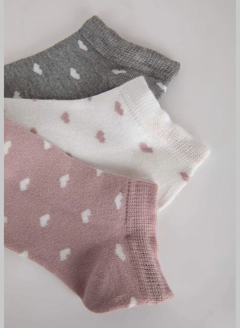 DeFacto 3 Pack Woman Low Cut Socks