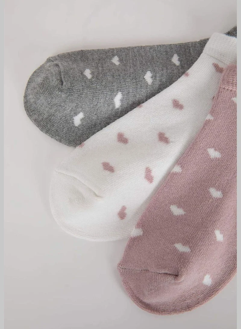 DeFacto 3 Pack Woman Low Cut Socks