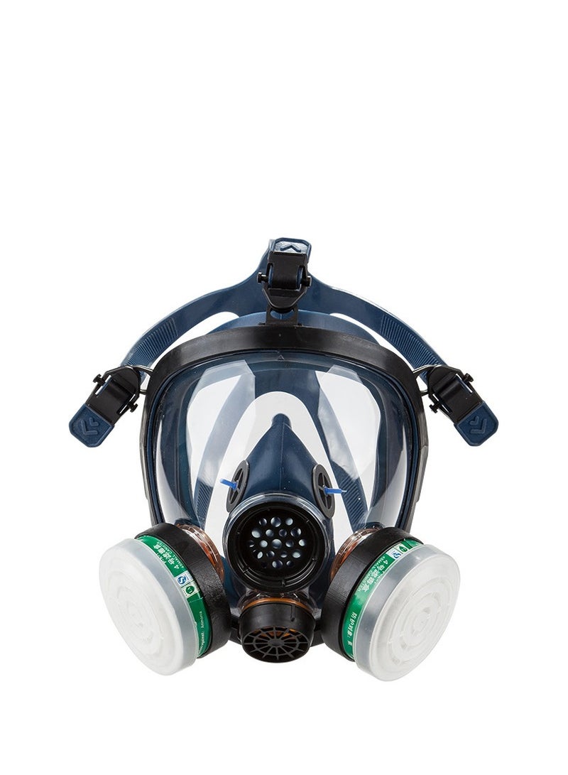 Respirator Dual Filter Anti-virus mask Painting Spraying Face Mask Multicolour - Image 1