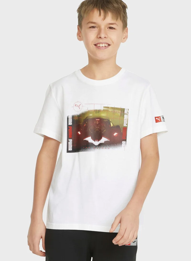 PUMA Youth Batman Graphic T-Shirt