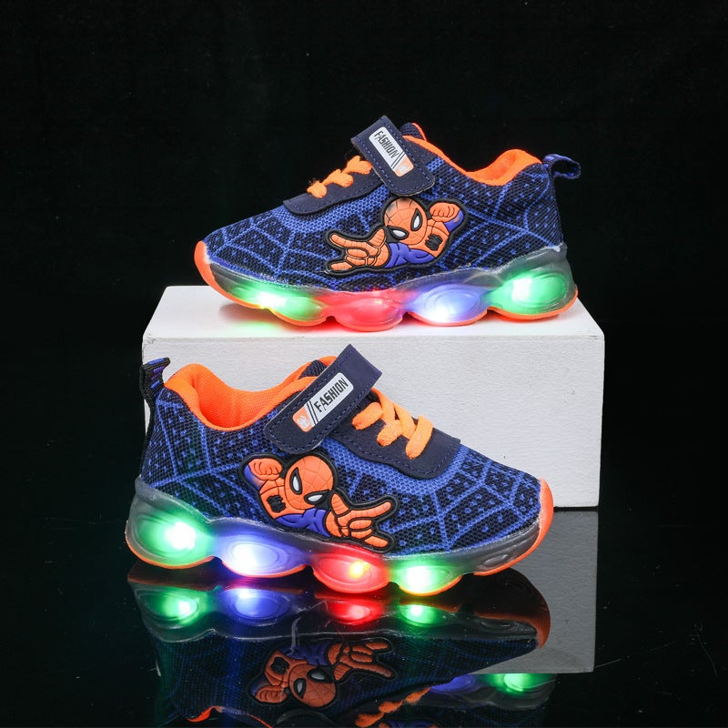 Mesh Sneakers Lightweight Flexible Sole Walking Shoes For Kids Indoor And Outdoor Activities - Image 2