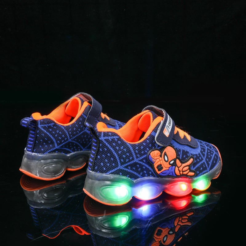 Mesh Sneakers Lightweight Flexible Sole Walking Shoes For Kids Indoor And Outdoor Activities - Image 1