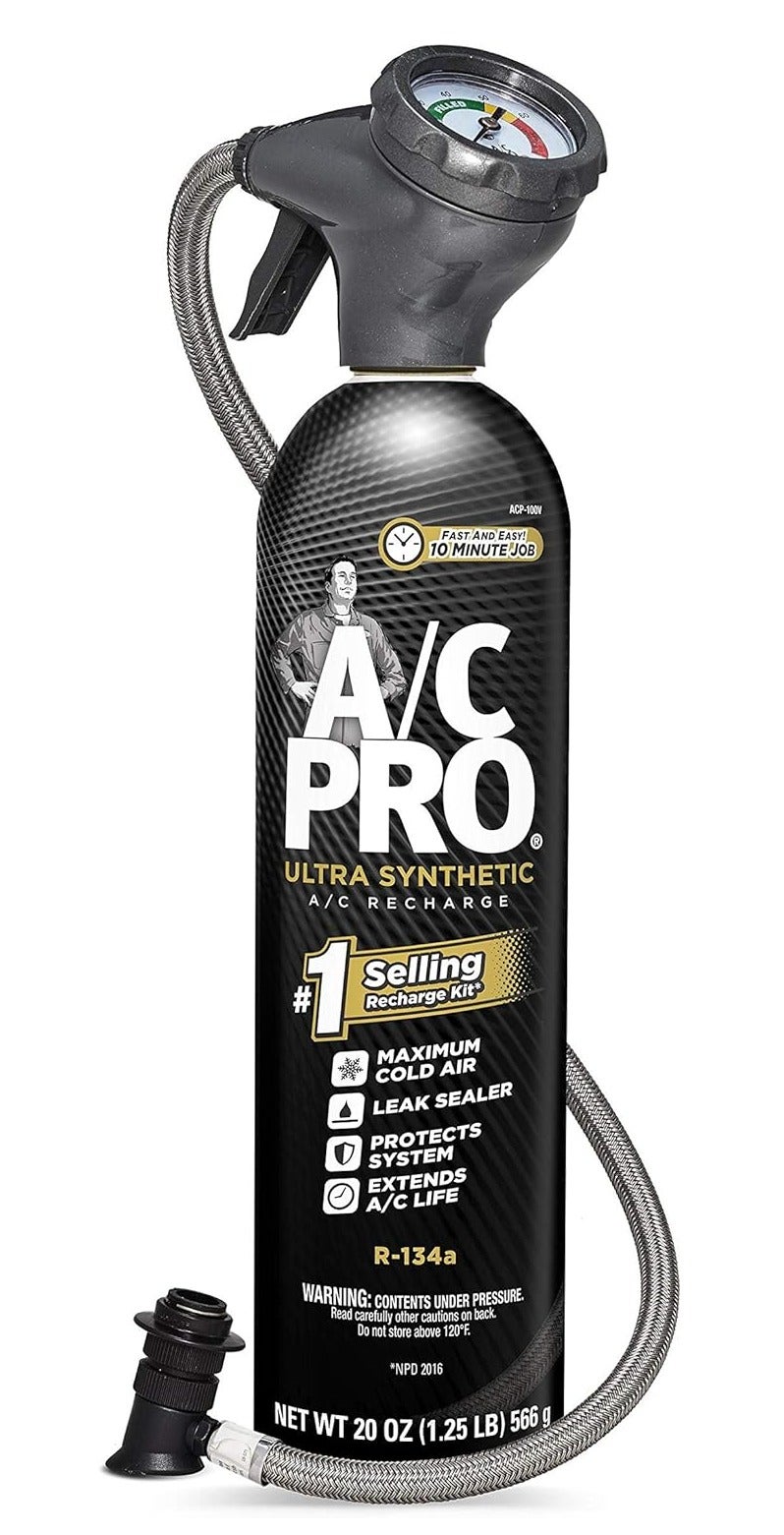 A/C Pro AC  Refrigerant Gas, R-134 Highly Synthetic, 18 oz - Image 1