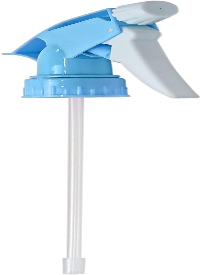 AKDC Hand-Press Pump Spray Bottle 300Ml Refillable Container Trigger Sprayer Bottles Gardening Cleaning Accessories Household Car Washing Home Garden Plant Barber Saloon Use (Blue Color)  - Image 4