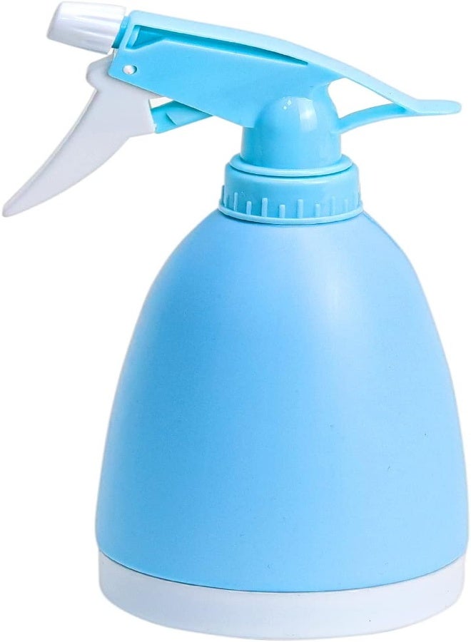 AKDC Hand-Press Pump Spray Bottle 300Ml Refillable Container Trigger Sprayer Bottles Gardening Cleaning Accessories Household Car Washing Home Garden Plant Barber Saloon Use (Blue Color)  - Image 1