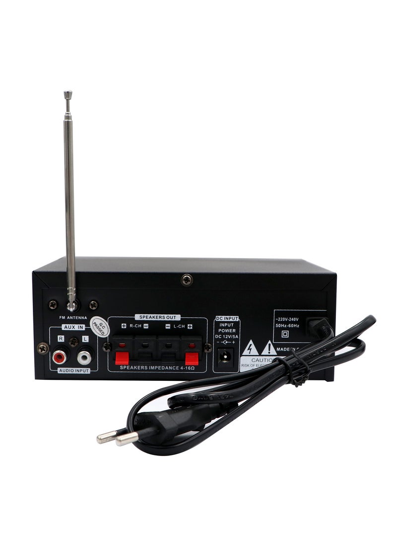 Teli مضخم صوت ستيريو كاريوكي تيلي، ذهبي/أسود - Image 4