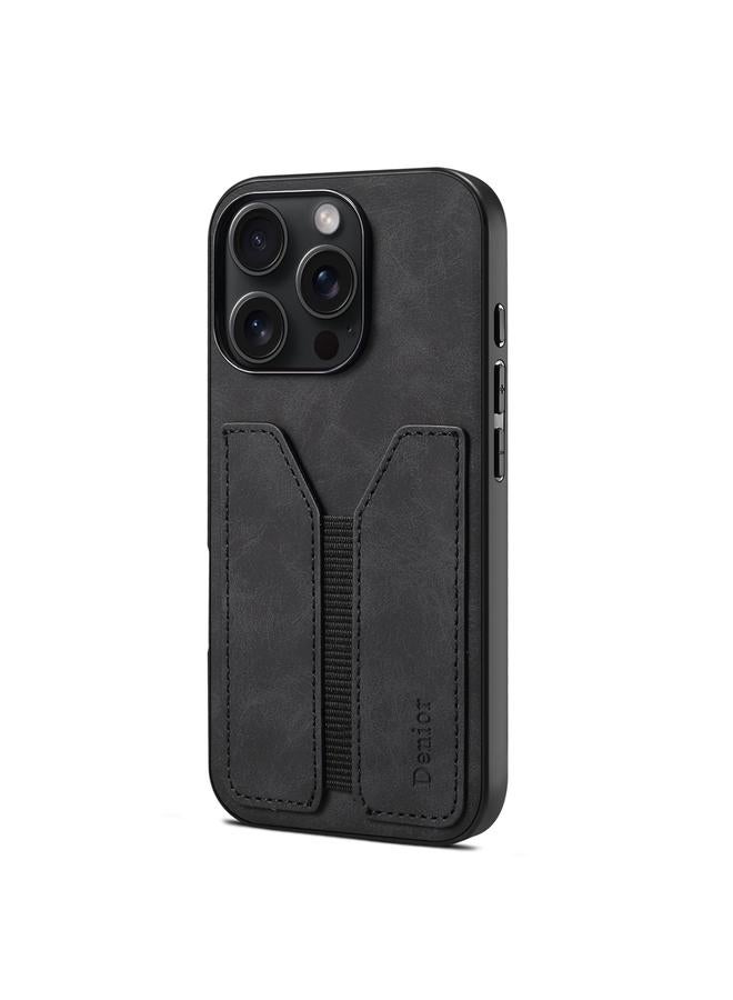 دينيور جراب لهاتف iPhone 16 Pro D07 DV جراب خلفي مرن من البولي يوريثان بفتحة بطاقة - Image 1