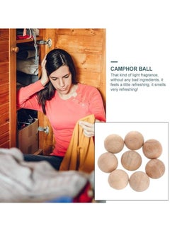 SRLIWHITE Cedar Balls,50PCS Cedar Balls Camphor Balls Fresh Scented Sachets Clothes for Closets Drawers Clothes Storage for Clothes Storage, Closets & Drawers - 50 Balls & 6 Bags  - Image 5