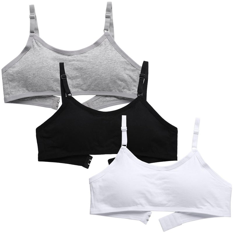 ABTRAV Teen Girls Training Bra Wireless Starter Sports Bras with Removable Padding Bralette for 10-16 Years - Image 1