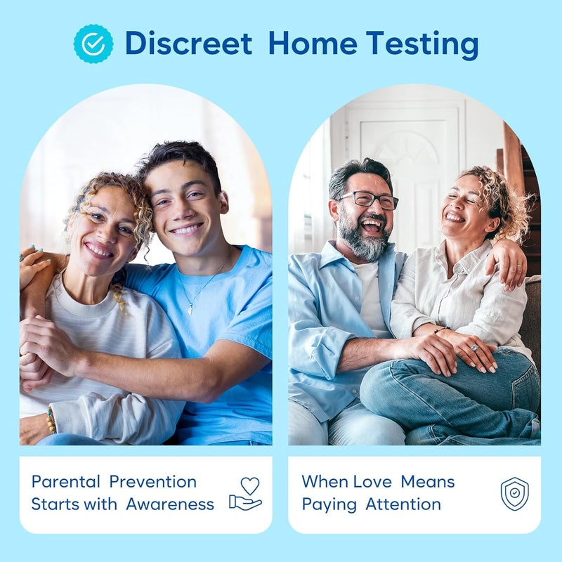 Areta Multi-Drug Test Cup: (12 Pack) at Home Drug Test Kit, Testing 5 Drugs Amphetamine (AMP), Oxazepam (BZO), Cocaine (COC), Morphine (OPI 2000), Cannabinoids (THC 50) -#ACDOA-754-12 - Image 4
