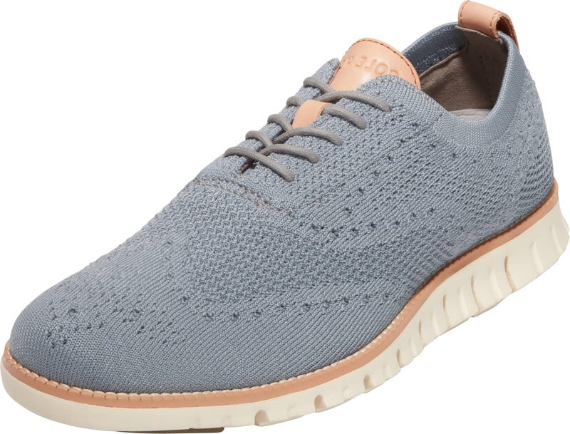 COLE HAAN أكسفورد كول هان للرجال زيروغراند ستشلايت وينغتيب، حجر الحديد/العاج، 10.5