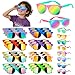 Basytodio 24Pack Kids Sunglasses Bulk Party Favors for Kids 48 Neon Toddler Sunglasses Goodie Bag Stuffer Summer UV400 Protection Classroom Prizes Outdoor Pool Birthday Party Supplier Class Prizes Box Gifts - Image 3
