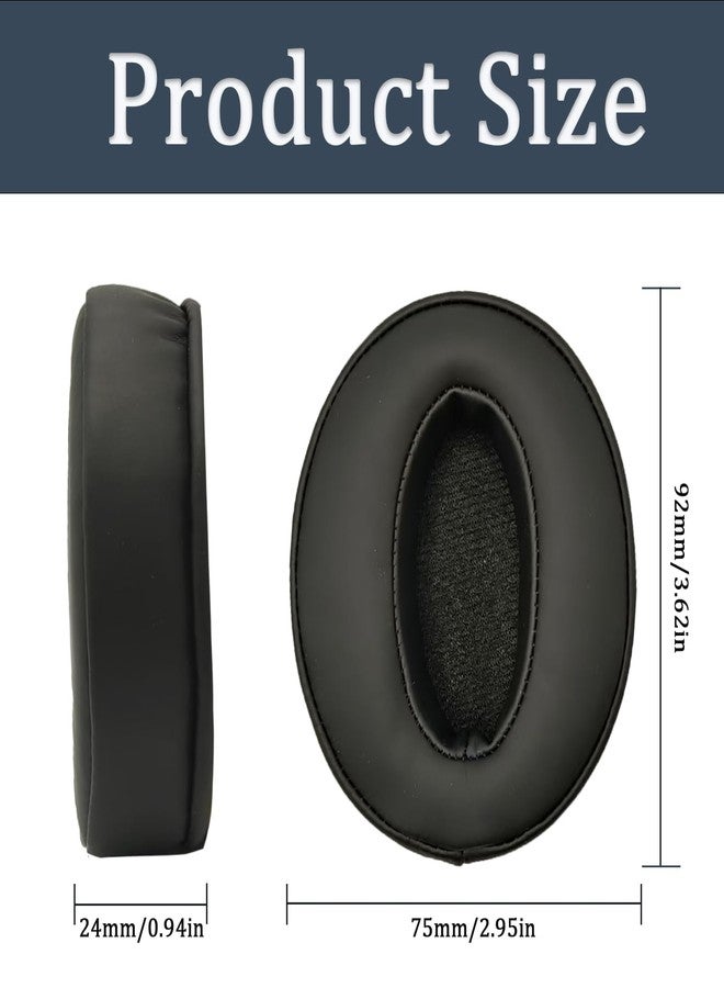 Niukeke Replacement Ear Pads for Sennheiser HD 4.50BT, Headphone Earpads Cushions Compatible with HD 4.50BT, Sennheiser HD 4.50BTNC, HD 4.50SE, HD 4.40BT, HD 4.30G, Ear Pads Cups Covers Cushions-Black - Image 3