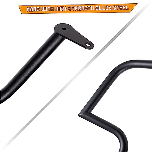 Kinglemc Crash Bar Engine Guard Highway Bar for Yamaha XV1900 XV 1900 Roadliner Raider Stratoliner (Black) - Image 4