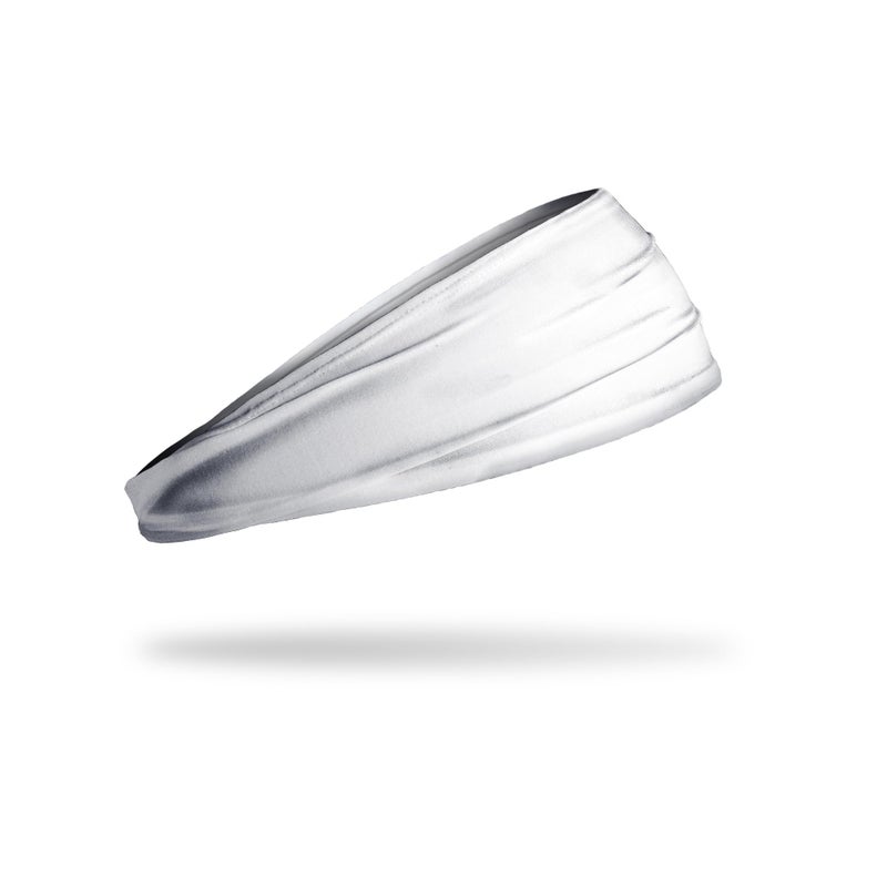 JUNK Brands Big Bang Lite Headband - Moisture-Wicking, Performance Fabric, Non-Slip, Sports Sweatband for Men & Women - One Size - Super Chill White - Image 2