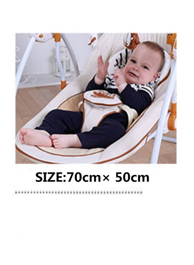 Monvecle 2Pcs Pack Baby Infant Waterproof Cotton Changing Pads Washable Resuable Diapers Liners Mats Blue Bear 28" X 20" - Image 3