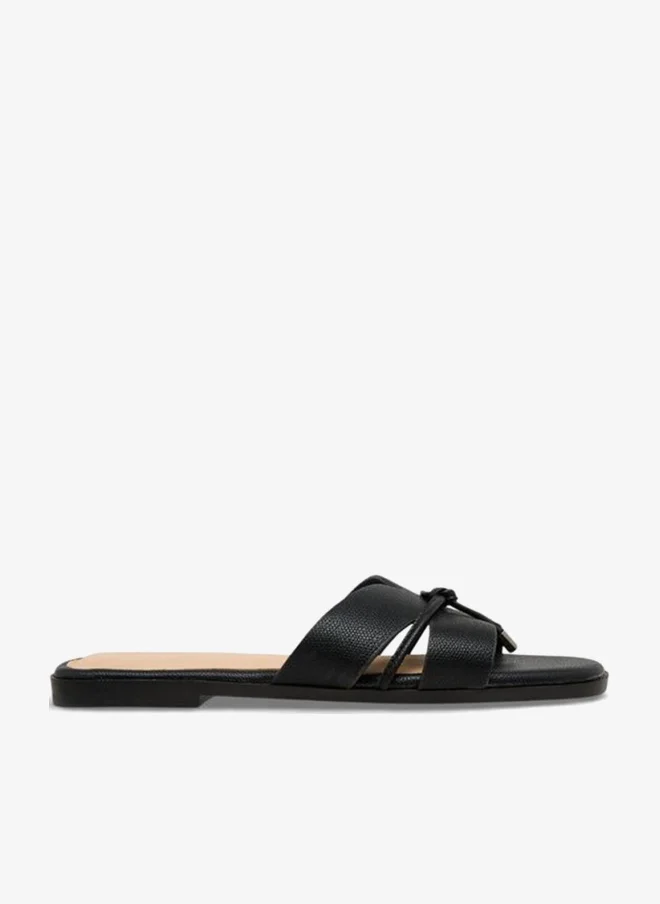 Flora Bella Women Tassels Accent Slide Sandals