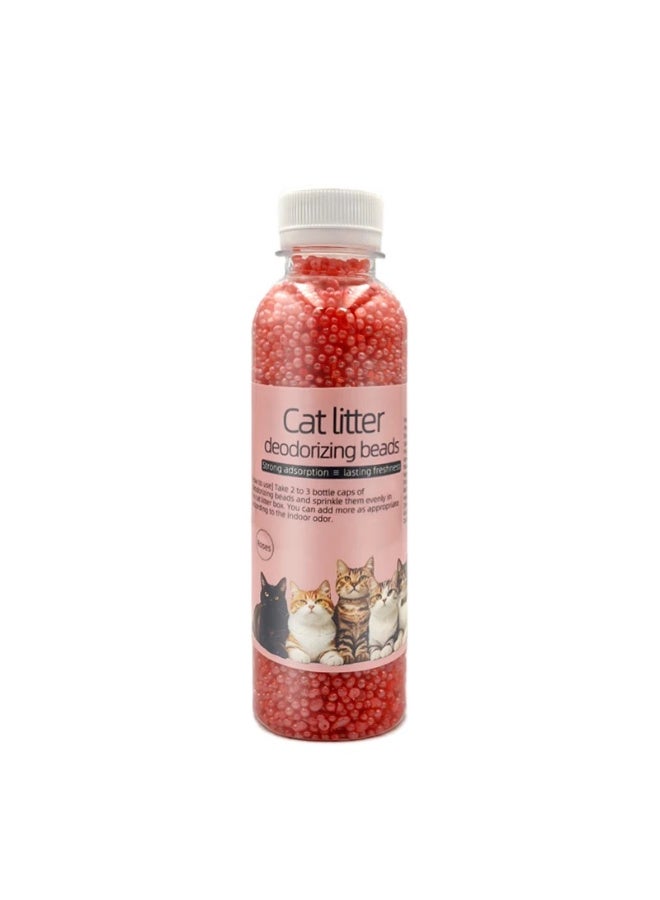 Cat Litter Deodorizing Beads Strawberry Fragrances 250ml