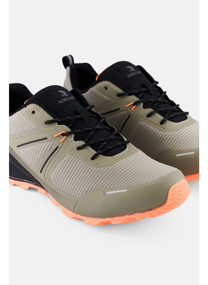 Nordland Men Lace Up Outdoor Shoes, Dark Olive  - Image 3