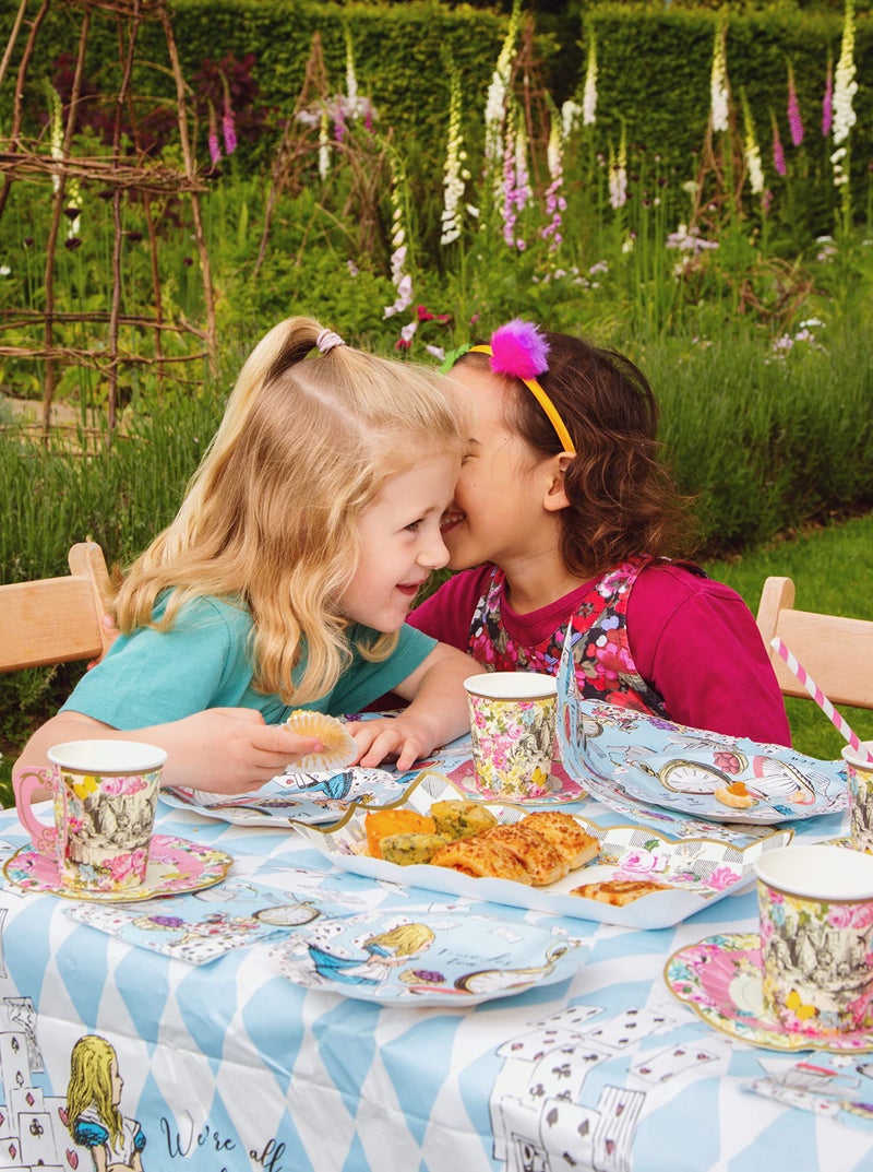 Talking Tables Occasion-Pretty Floral Napkins for an Afternoon mums Birthday Baby Shower, Picnic or Kids Tea Wedding Table Summer Outdoor BBQ Party, 13inches, Pink - Image 5