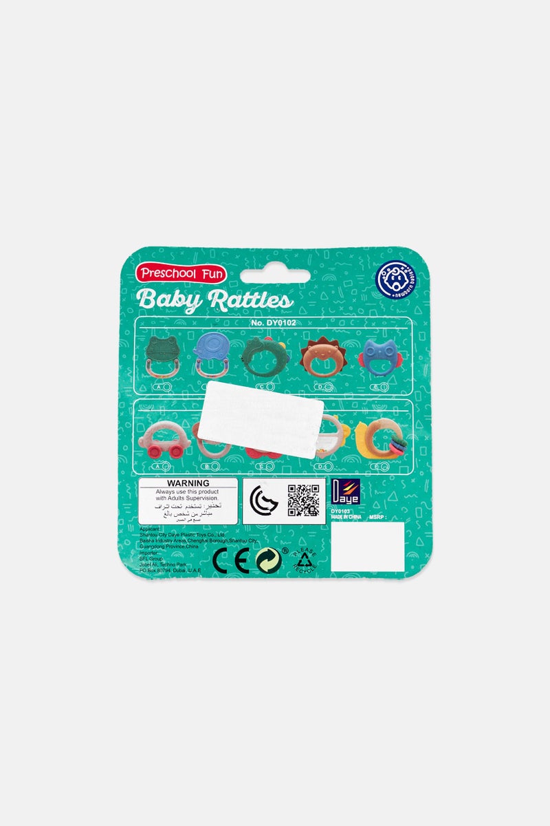 Preschool Fun Ringing Bell Rattles, Assorted - Image 2