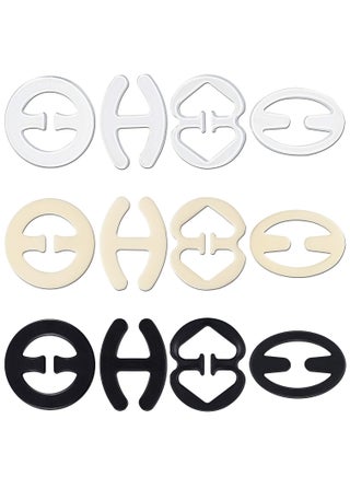 Bra Strap Clips - 12 Pack Adjustable Length Buckles, Anti-Slip and Anti-Glare Underwear Accessories in Black, Transparent, and Skin Tones. Perfect for Comfort and Style! - pzsku/Z52F93B8F0AADE03F0E92Z/45/_/1723083512/18edceff-d98c-47d4-a07a-4ae7271cee27