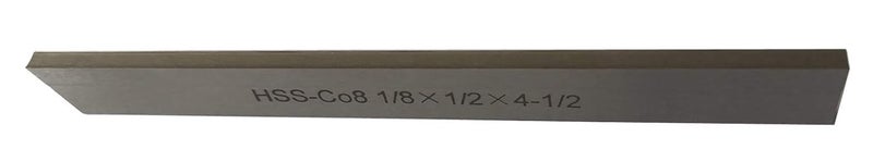 LLDSIMEX Set of 2 8% Cobalt 1/8" x 1/2" x 4-1/2" for Lathe Parting Cut Off Blade Parallel Tyle - Image 2
