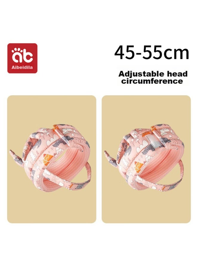 Aibedila Baby Fall Prevention Hat, Toddler Head Protection Pillow, Infant Head Guard, Children's Breathable Anti-collision And Anti-fall Device - Image 5