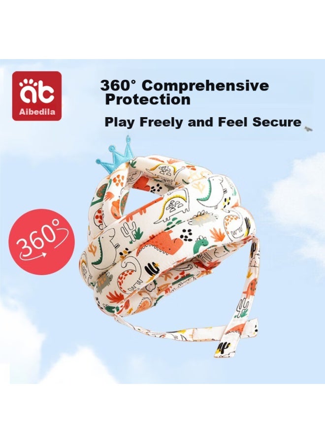 Aibedila Baby Fall Prevention Hat, Toddler Head Protection Pillow, Infant Head Guard, Children's Breathable Anti-collision And Anti-fall Device - Image 2