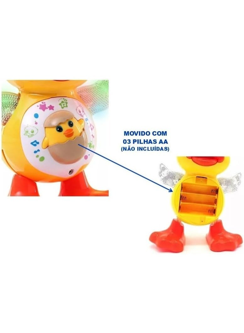 Musical Dancing Duck Toy for Kids - Interactive Walking Toy with LED Lights and Sound - Educational Electronic Toddler Toy for Boys and Girls - Image 4