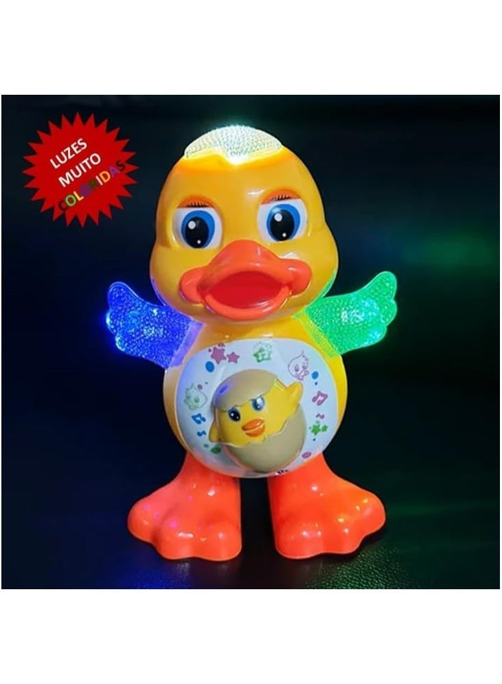 Musical Dancing Duck Toy for Kids - Interactive Walking Toy with LED Lights and Sound - Educational Electronic Toddler Toy for Boys and Girls - Image 3