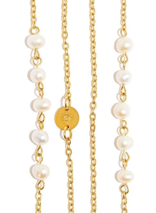 30 سندايز ٣٠أيام الأحد هاي كي - سلسلة مطلية بالذهب عيار ١٤