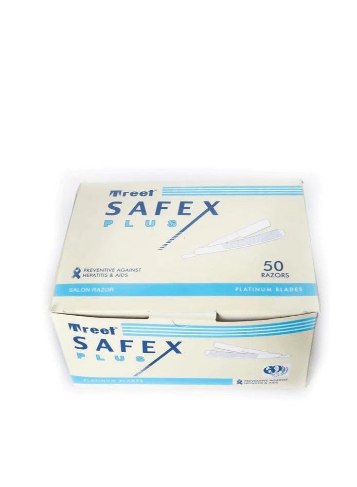 Safex Disposable Razor Blades 50pcs - Image 1