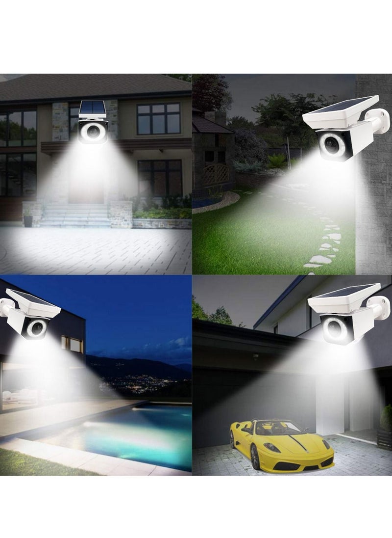 Arabest - LED Solar Motion Sensor Lights,Outdoor Wall lamp,Simulation Monitoring Fake Camera - Image 1