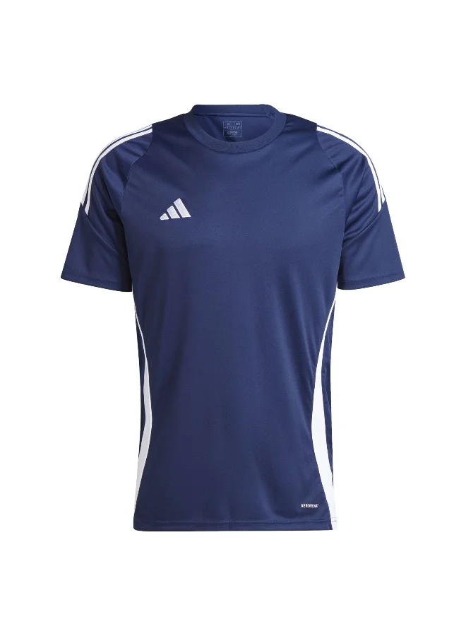 اديداس Adidas Tiro24 Jsy Blue Football Jerseys For Men XS