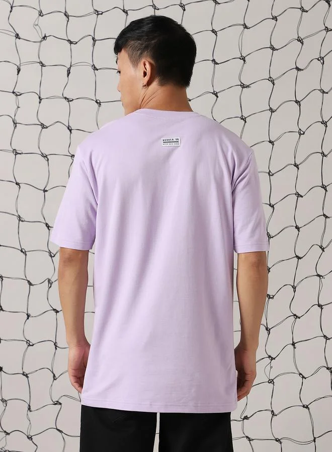 Hubberholme Men Printed Graphic Relaxed Fit T-Shirt